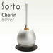 Buddhist Bell Buddhist Rhythm Cherin Orin Silver NEW from Japan_1