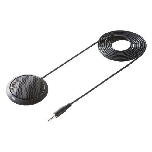 SANWA SUPPLY  MM-MC23 flat type PC microphone NEW from Japan_6