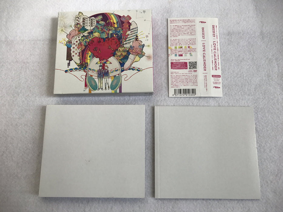 Love Calendar Limited Press Edition CD+DVD DECO 27 UMA-9004 J-Pop Vocaloid P NEW_2