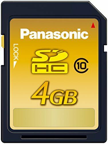 Panasonic Japan 4GB SDHC Memory Card CLASS10 RP-SDWA04GJK NEW_1