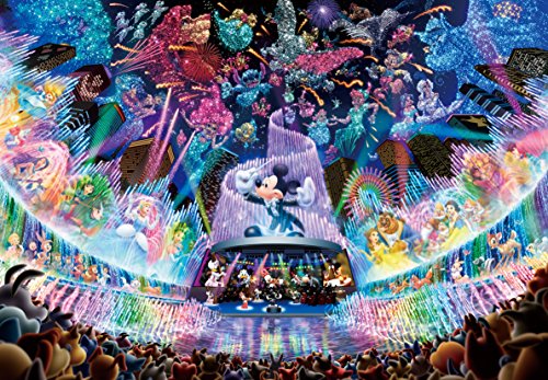 Tenyo Jigsaw Puzzle Disney Collection Hologram Water Dreams Concert 1000 Piece_1