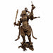 Revoltech TAKEYA BUDDHIST STATUE COLLECTION No.001EX TAMONTEN Wood Tone ver. NEW_1