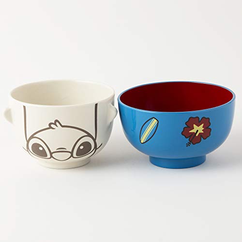 Disney Lilo & Stitch Stitch Bowl & Cup Set Mini SAN2065-6 NEW from Japan_2