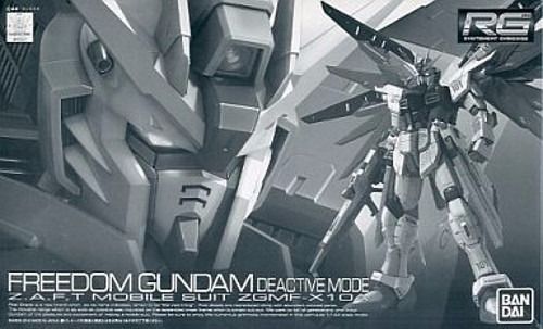 BANDAI RG 1/144 ZGMF-X10A FREEDOM GUNDAM Deactive Mode Model Kit Gundam SEED NEW_1