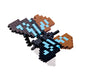 Nanoblock chestnut tiger butterfly Deluxe Edition NB-028 Kawada ‎58514335 NEW_1