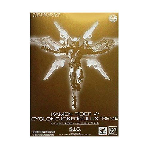 S.I.C. Masked Kamen Rider W CYCLONE JOKER GOLD XTREME Action Figure BANDAI NEW_4