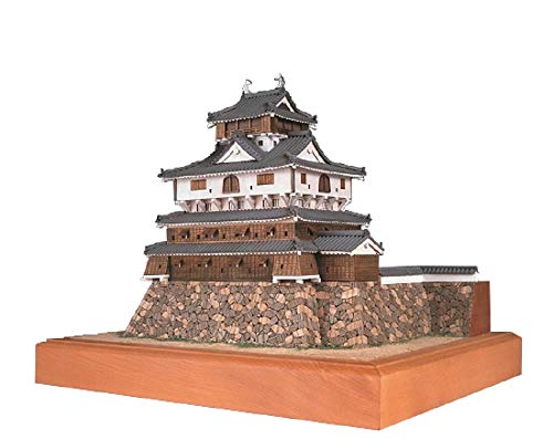 Woody JOE 1/150 Iwakuni Castle Wooden Mini Model Kit NEW from Japan_1