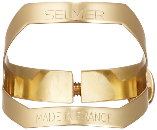 Selmer Paris baritone bus saxophone ligatures lacquer finish Gold ‎00188351 NEW_2