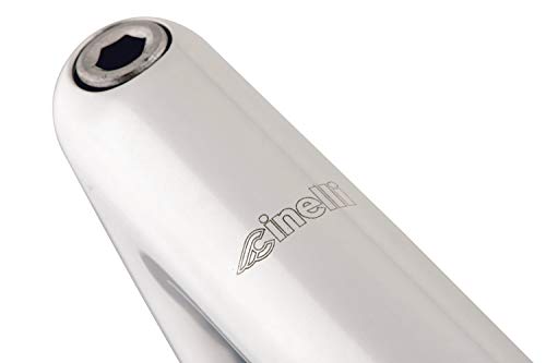 cinelli Stem 1A 26.0/100 604030-260100 Milky Silver 100mm Aluminum 6066 T6 NEW_2