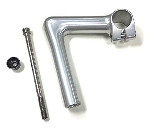 cinelli Stem 1A 26.0/100 604030-260100 Milky Silver 100mm Aluminum 6066 T6 NEW_3
