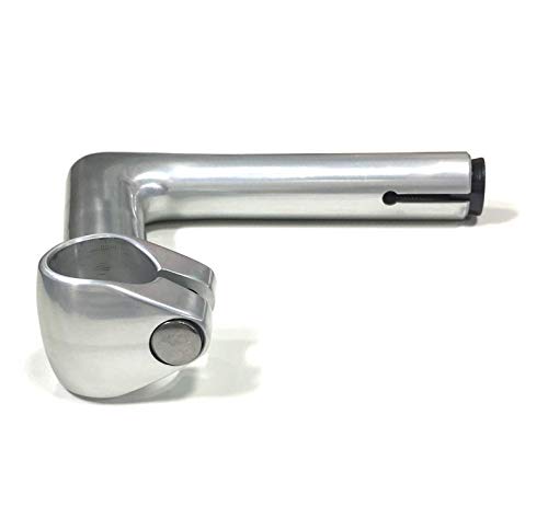 cinelli Stem 1A 26.0/100 604030-260100 Milky Silver 100mm Aluminum 6066 T6 NEW_5