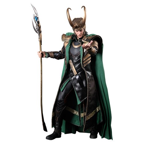 Movie Masterpiece Avengers LOKI 1/6 Scale Action Figure Hot Toys from Japan_1