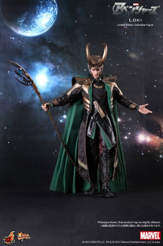 Movie Masterpiece Avengers LOKI 1/6 Scale Action Figure Hot Toys from Japan_6