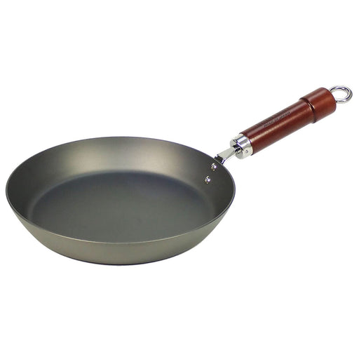 River Light iron plate frying pan old type Kiwami 28cm Black Made in Japan NEW_1