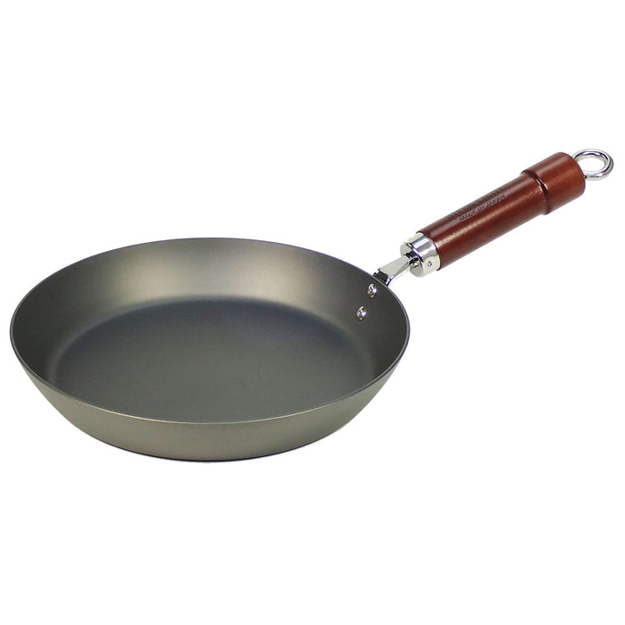 River Light iron plate frying pan old type Kiwami 28cm Black Made in Japan NEW_1