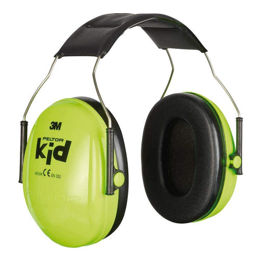 3M Peltor Kids Green Ear Defenders/Protectors Headband Type H510AK-442-GB NEW_1