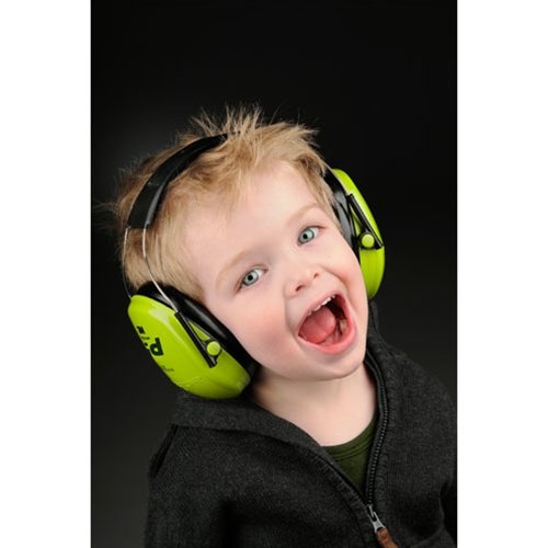 3M Peltor Kids Green Ear Defenders/Protectors Headband Type H510AK-442-GB NEW_2