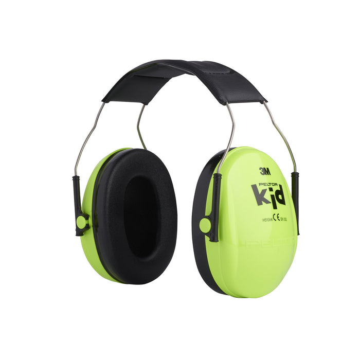 3M Peltor Kids Green Ear Defenders/Protectors Headband Type H510AK-442-GB NEW_3