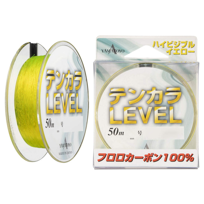 YAMATOYO Tenkara Level Fishing Line High Visible Yellow 50m #4 ‎43230-50355 NEW_1