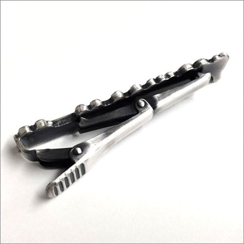 ISHOKUYA Vehicle series Unique Tie pin Tie clip Tie bar Locomotive Truck Brass_4