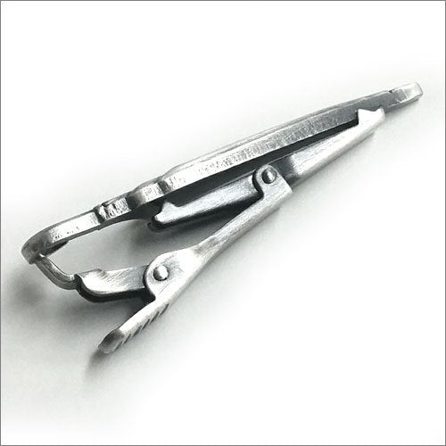 ISHOKUYA Unique Tie pin Tie clip Tie bar umbrella Brass Silver Metalic 10x50mm_4