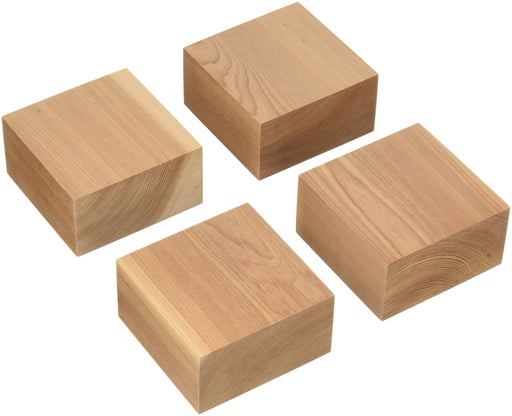 Yamamoto Sound Craft BB50/4P Wood block base for large speakers 4pcs Tabletop_1