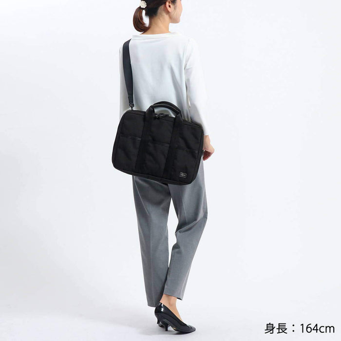 YOSHIDA PORTER hybrid 2WAY briefcase S Shoulder Bag 737-09207 Black NEW_4