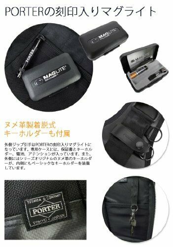 PORTER HEAT ONE SHOULDER BAG Yoshida bag 703-08000 Black NEW from Japan_8