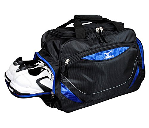 MIZUNO Golf Boston Bag Sports Bag 45bo80937 Black x Blue NEW from Japan_2