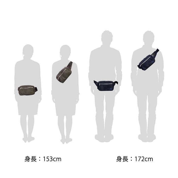 Yoshida Bag PORTER LIFT WAIST BODY BAG M Navy 822-06132 MADE IN JAPAN Nylon NEW_3