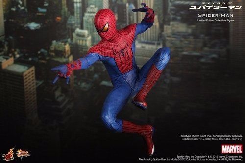 Movie Masterpiece Amazing Spider-Man SPIDER-MAN 1/6 Action Figure Hot Toys NEW_4