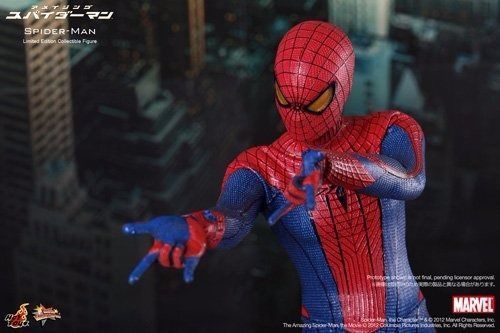 Movie Masterpiece Amazing Spider-Man SPIDER-MAN 1/6 Action Figure Hot Toys NEW_5