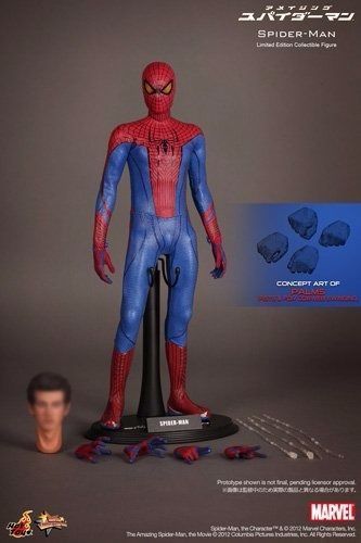 Movie Masterpiece Amazing Spider-Man SPIDER-MAN 1/6 Action Figure Hot Toys NEW_7