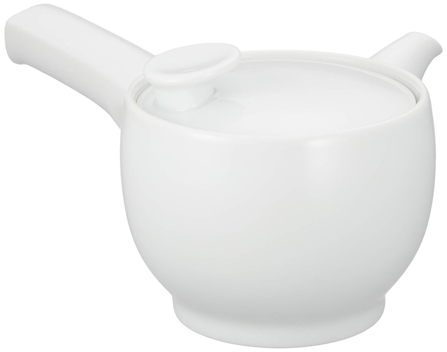 Hakusan Porcelain Teapot 400ml Hasamiyaki SAWA Made in Japan for Japanese Tea_2