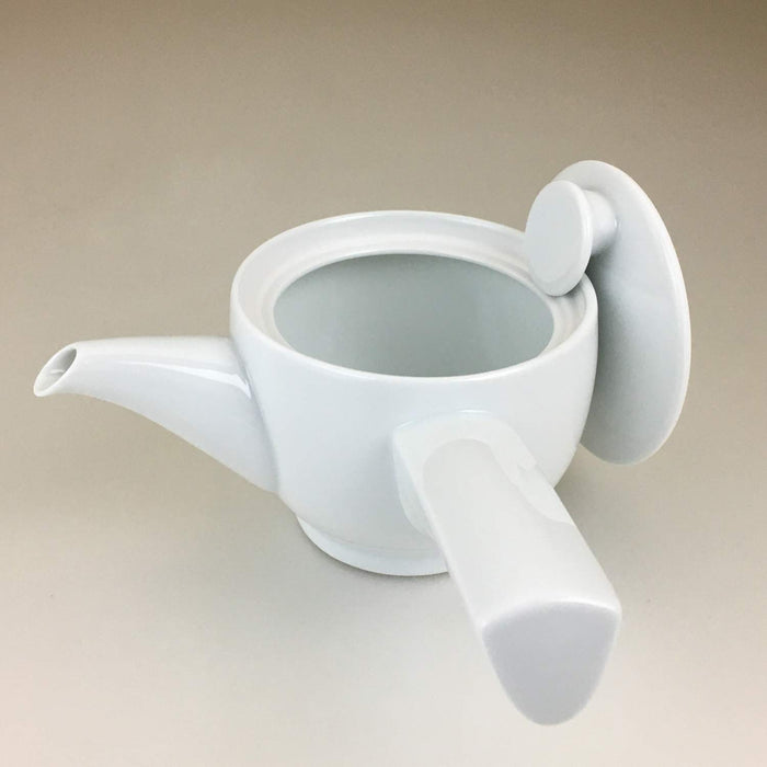 Hakusan Porcelain Teapot 400ml Hasamiyaki SAWA Made in Japan for Japanese Tea_5
