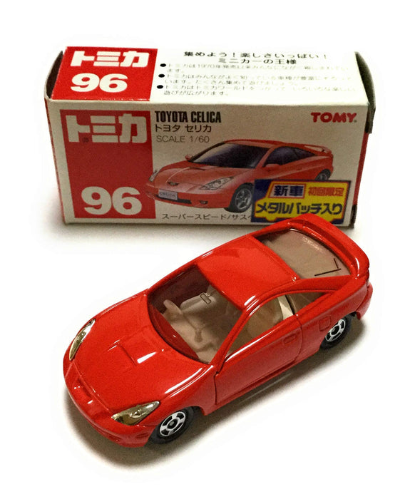 Takara Tomy Tomica Toyota Celica 96 (box) Miniature Car 1/60 scale Door Open NEW_1
