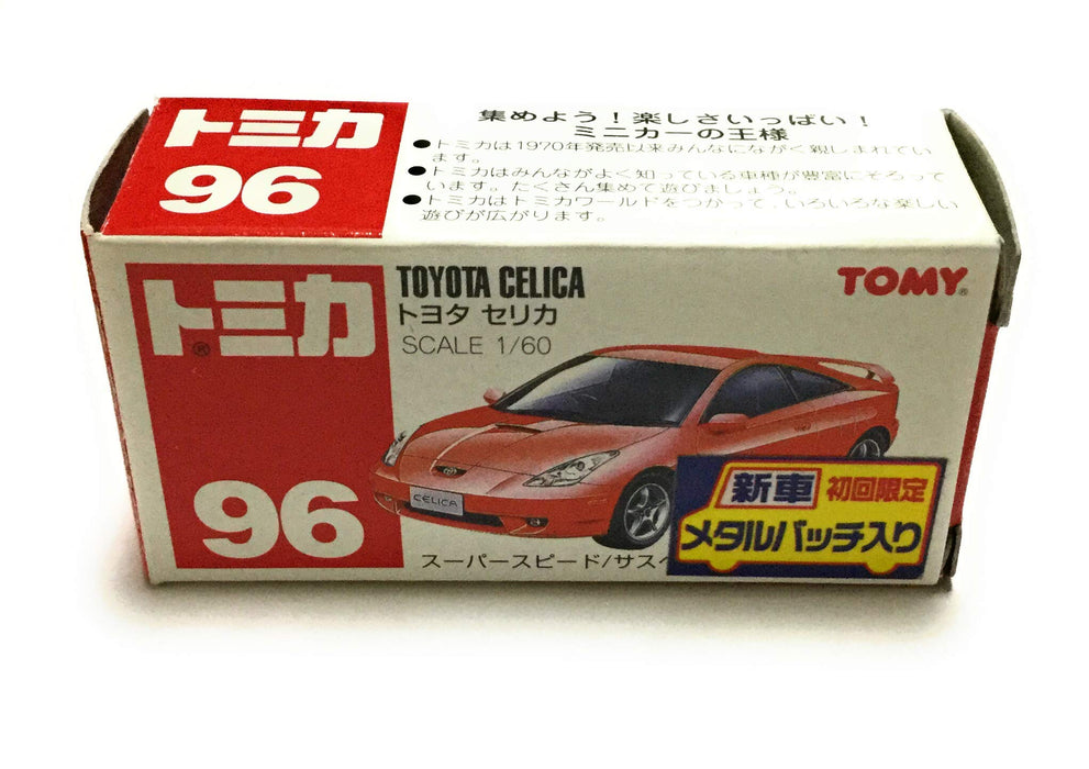 Takara Tomy Tomica Toyota Celica 96 (box) Miniature Car 1/60 scale Door Open NEW_4