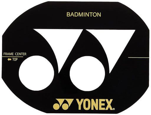 YONEX badminton stencil mark AC418 PVC One Size Black Made in Japan 20g NEW_1