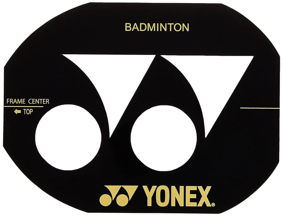 YONEX badminton stencil mark AC418 PVC One Size Black Made in Japan 20g NEW_1