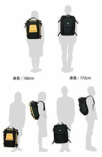YOSHIDA PORTER UNION RUCKSACK Backpack Black 24L NEW from Japan_5