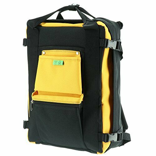 YOSHIDA PORTER UNION RUCKSACK Backpack Black/Yellow 24L NEW from Japan_1