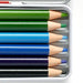 Mitsubishi Pencil Colored pencil 512 Standard 6 pcs 12 colors K51212C NEW_3