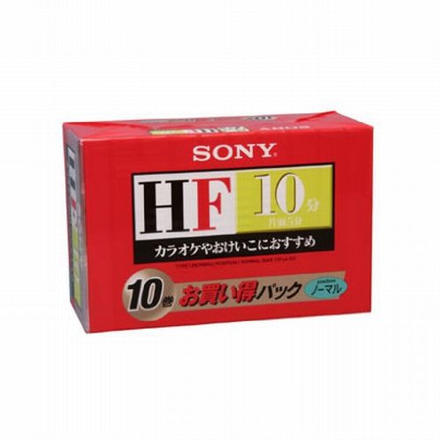 SONY Blank Music Audio Cassette Tape 10min x 10 set 10C-10HFB NEW from Japan_1