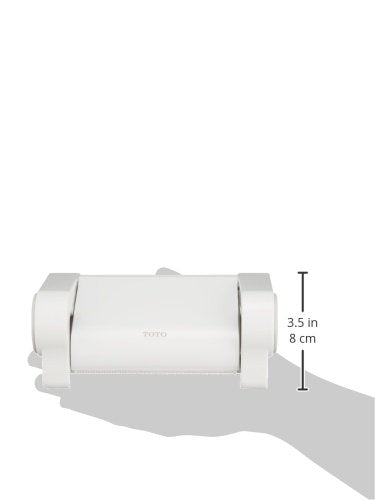 TOTO Toilet paper holder white YH52R Resin 18x10.5x8.5cm NEW from Japan_3