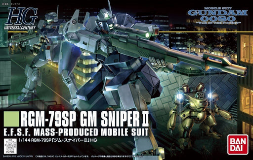 BANDAI HGUC 1/144 RGM-79SP GM SNIPER II Plastic Model Kit Gundam 0080 from Japan_1