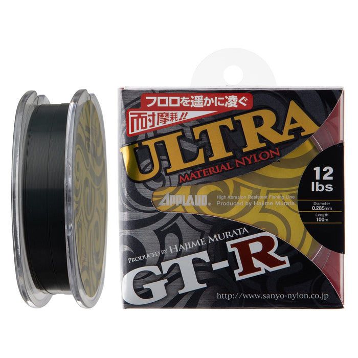 Sanyo Nylon APPLAUD GT-R ULTRA 100m 12lb Fishing Line ‎013128 Blackbass Trout_1