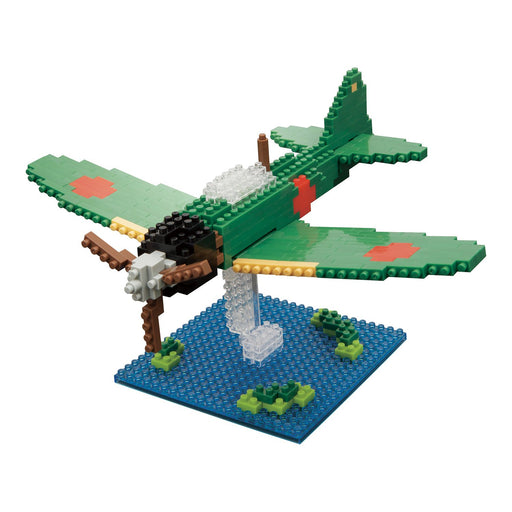 Kawada Nano-block zero type fighter plane Plastic Block ‎NBM-002 450 pieces NEW_1