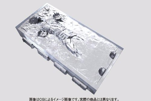 STAR WARS Silicon Ice Tray HAN SOLO in CARBONITE DX KOTOBUKIYA from Japan_3