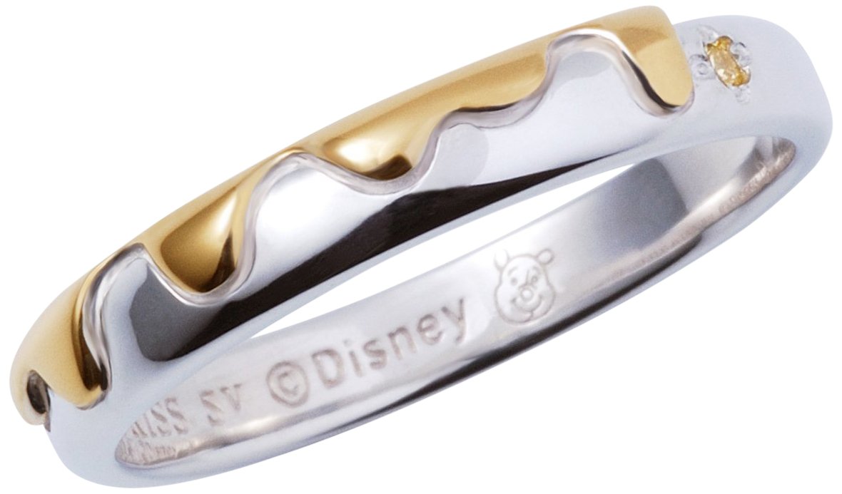 THE KISS Disney Collection Winnie the Pooh Honey Silver Ring No.15 DI-SR703CB_1