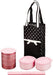 ZOJIRUSHI Thermal insulation lunch box 0.5 Mizutama black SZ - LA 02 - BZ NEW_1